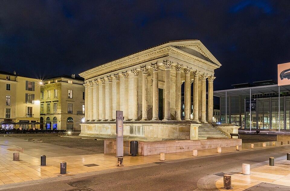 Vue de Nîmes