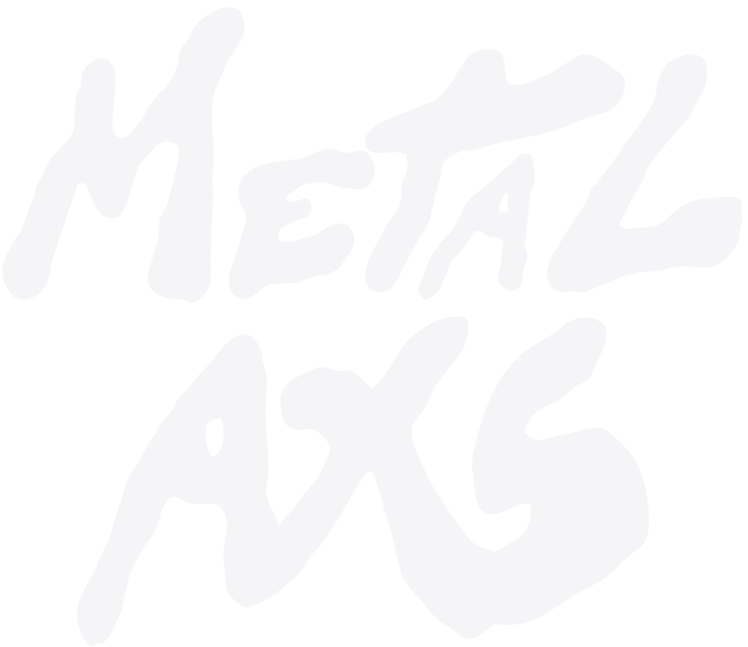 Maquette du site Metal AXS affichée sur un ordinateur portable Maquette du site Metal AXS affichée sur un ordinateur portable